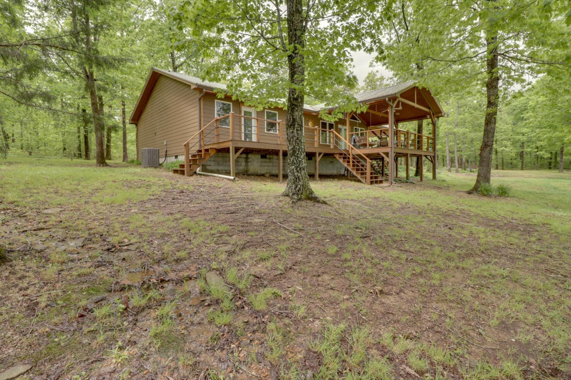 Spacious And Elegant Mountain View Cabin With Deck! Exterior foto