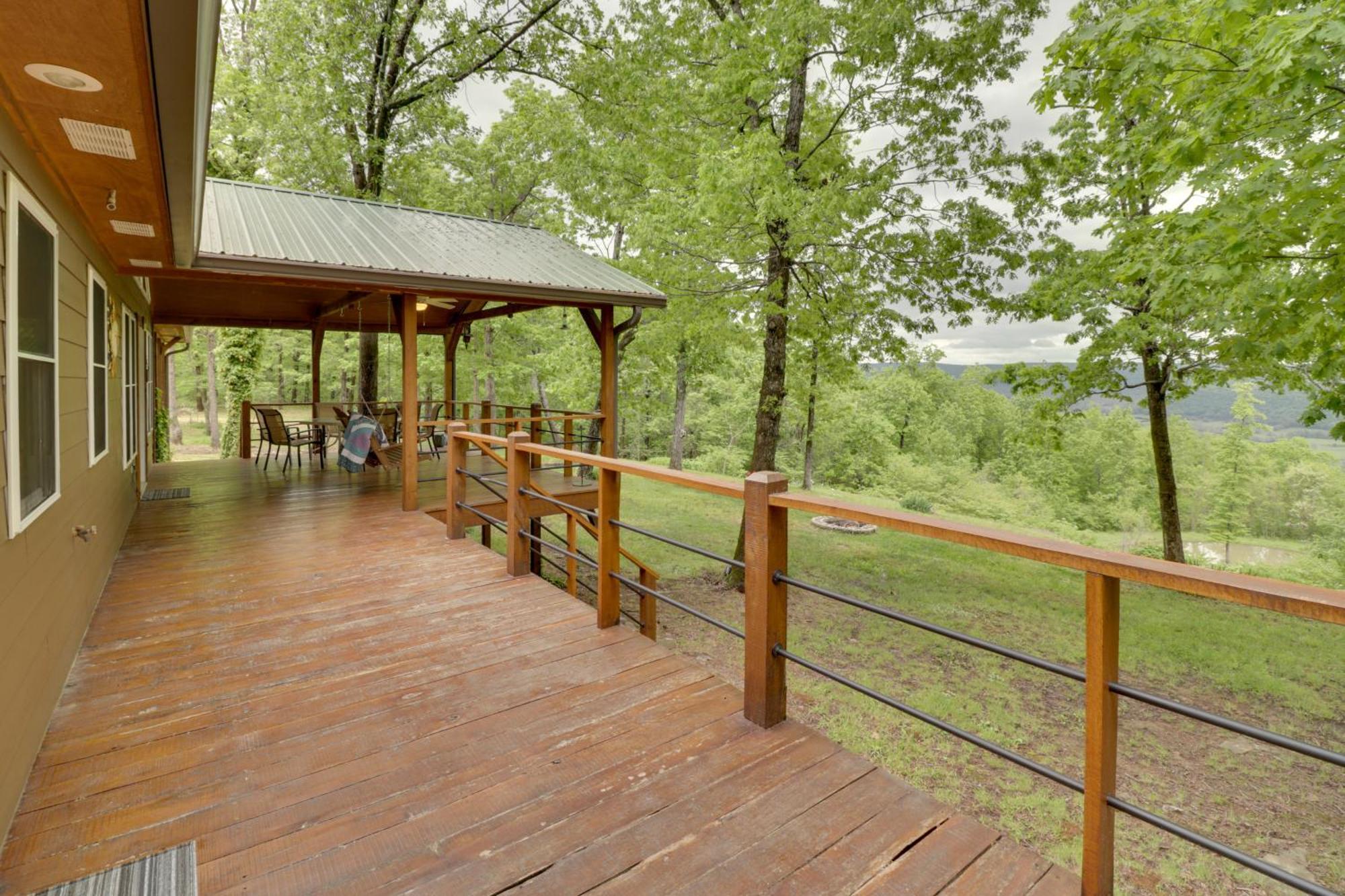 Spacious And Elegant Mountain View Cabin With Deck! Exterior foto